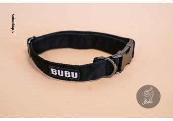 Dog collor - BLACK VELVET