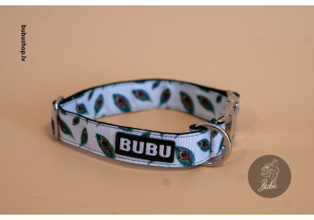 Dog collor - PEAFOWL