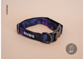 Dog collor - PURPLE GALAXY