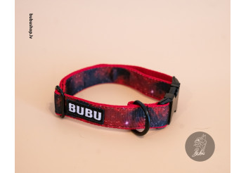 Dog collor -  RED GALAXY